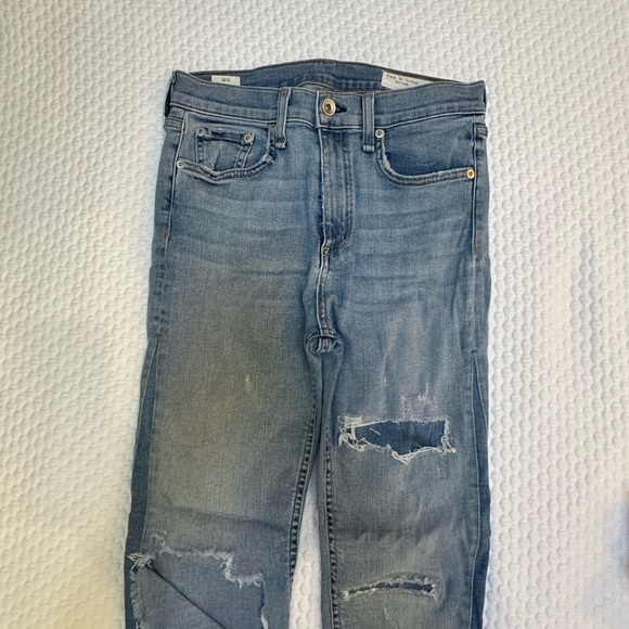 Rag & Bone Distressed Jeans - Picture 2 of 7